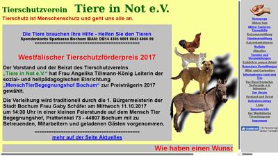 Tiere in Not e.V. (Tiere in Not Bochum)