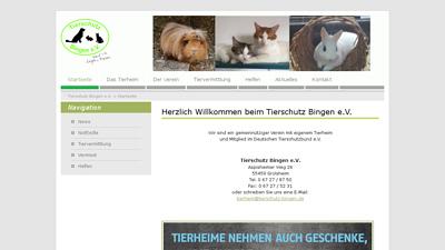 Tierschutz Bingen e.V. (Tierheim Grolsheim)